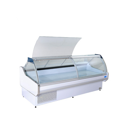 Fresh meat open display fridge Commercial Meat Freezer Refrigerator Showcase