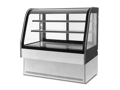 high quality cake display cooler ice under counter freezer