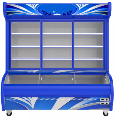 MG-2000 supermarket vegetable multideck freezer